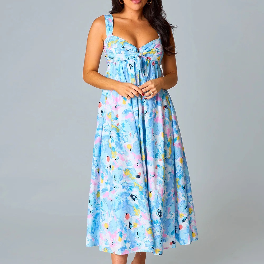 Buddy Love Kenny Smocked back Maxi